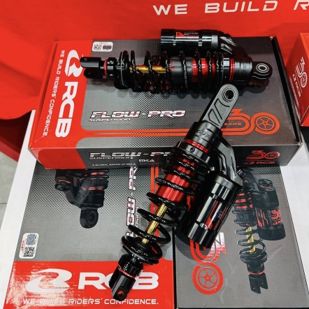 Phuộc RCB Flow Pro ty vàng cho Vario, Click bản kỷ niệm 30 năm chính hãng