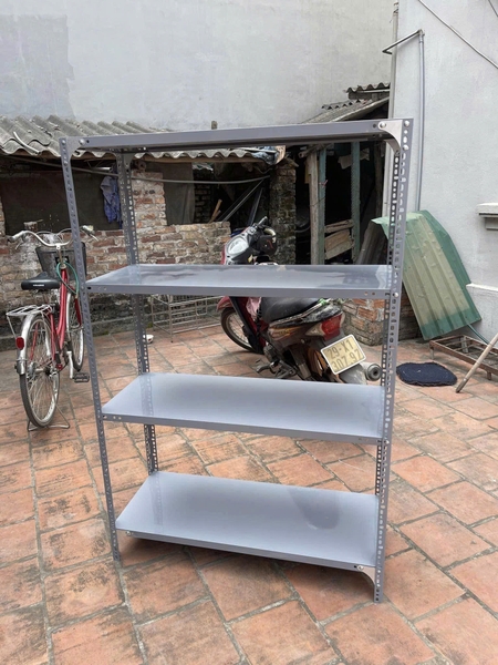 Kệ V Lỗ 4 tầng C150 x D120 x  R30