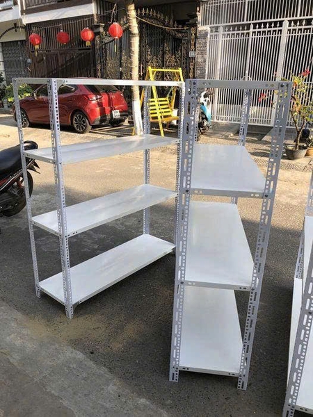 Kệ V Lỗ 4 tầng C150 x D120 x  R40