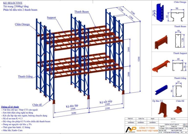 Kệ pallet, Kệ để pallet 1,2,3 tầng sản xuất theo yêu cầu