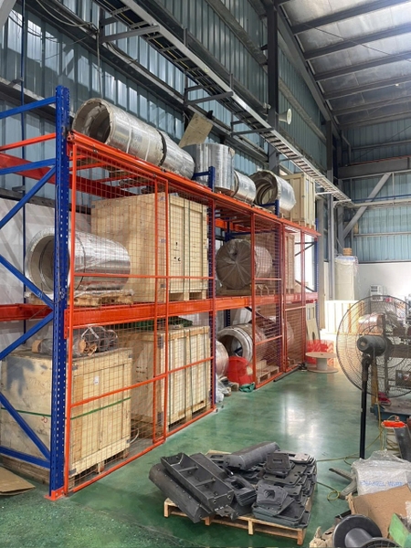 Hàng rào lưới, Vách ngăn kho, hàng rào di động