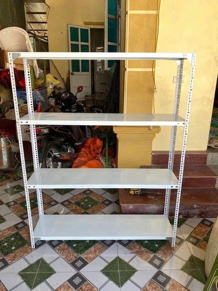 Kệ V Lỗ 4 tầng C150 x D120 x  R30