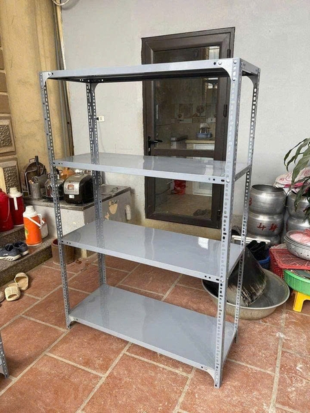 Kệ V Lỗ 4 tầng C150 x D100 x  R50