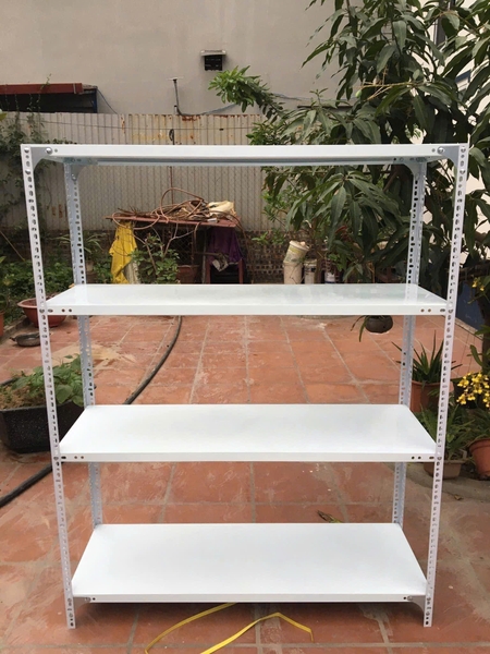 Kệ V Lỗ 4 tầng C150 x D100 x  R50