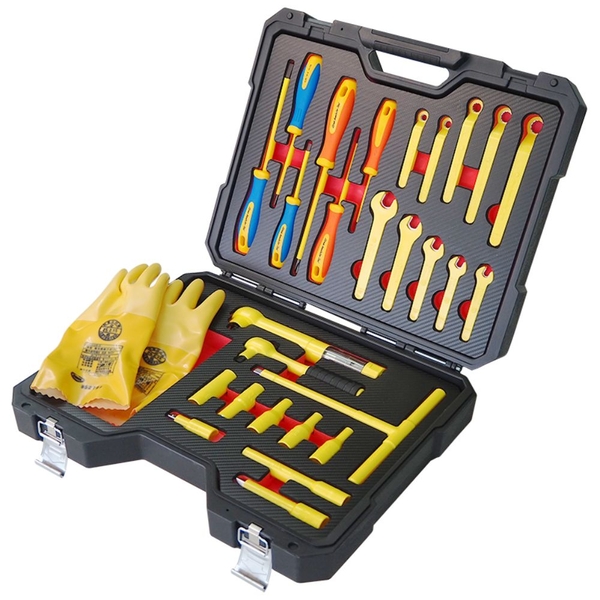 Trọn bộ dụng cụ cách điện 1000V cao cấp Kowa KLIN-27-FULLBN nhập khẩu chính hãng từ Nhật Bản
