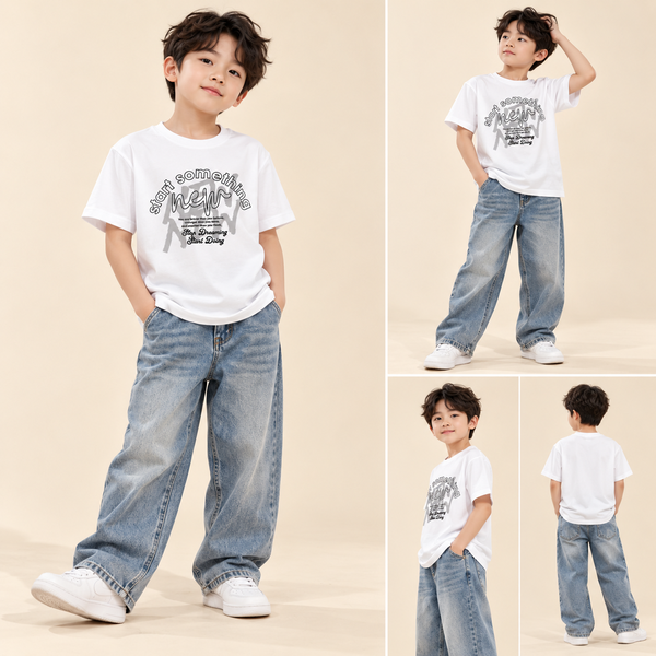 Áo thun bé trai cotton S018 365TYLE - SBTS26S018