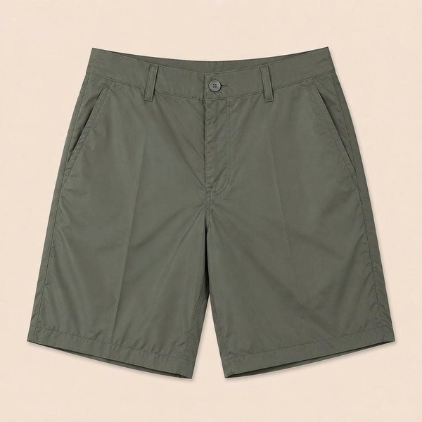 Quần short dù nam dây kéo có túi NABEFA- NMST26S004