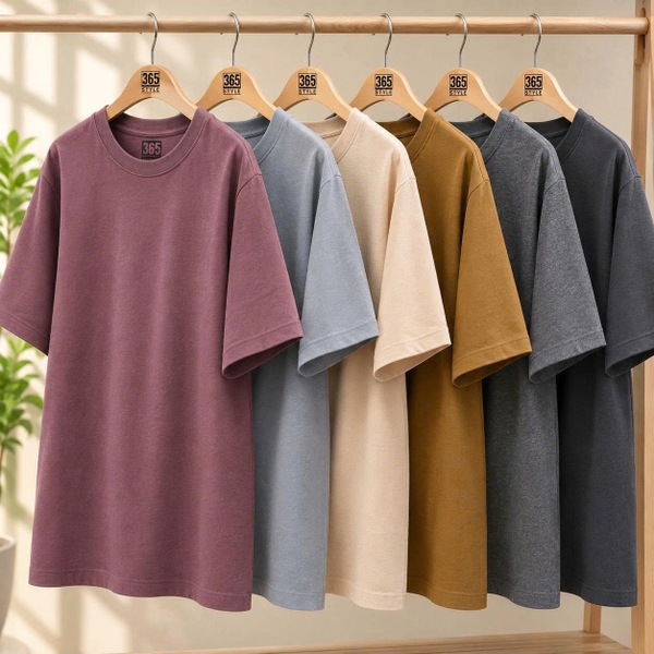 Áo Thun Nam Cao Cấp Basic Multi Color S005 - 365 STYLE SMTS26S005