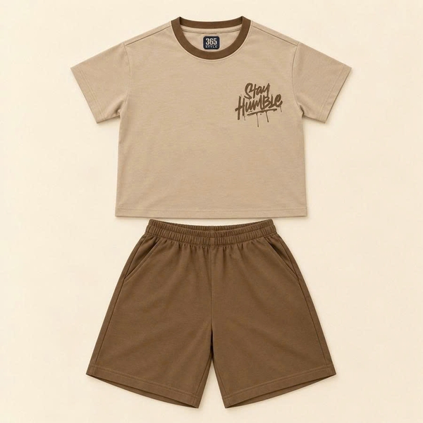 Bộ thun bé trai cotton S008 365TYLE - SBSE26S008