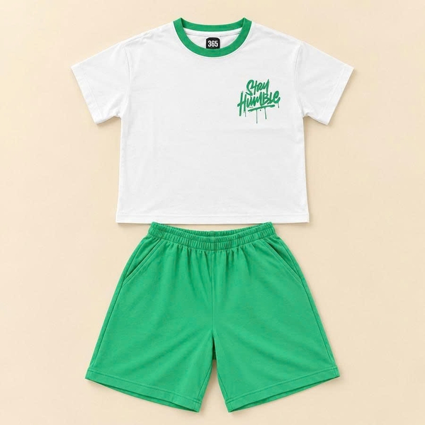 Bộ thun bé trai cotton S008 365TYLE - SBSE26S008