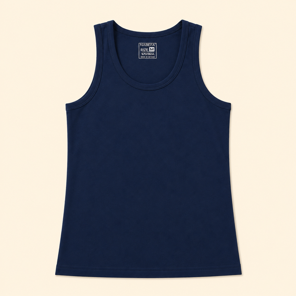 Áo lót sát nách nam cotton N001 NABEFA - NUTK26S001