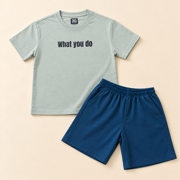 Bộ thun bé trai cotton S010 365TYLE - SBSE26S010