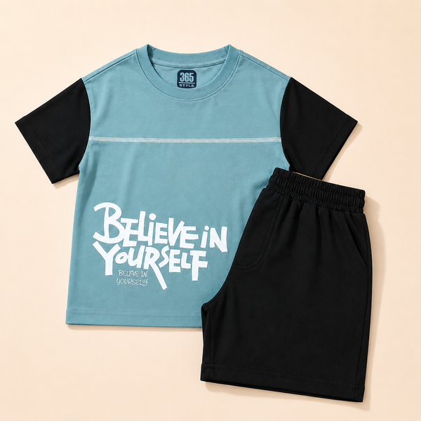 Bộ thun bé trai cotton S001 365STYLE - SBSE26S001