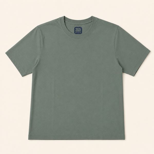 Áo thun nam ngắn tay basic S007-365STYLE