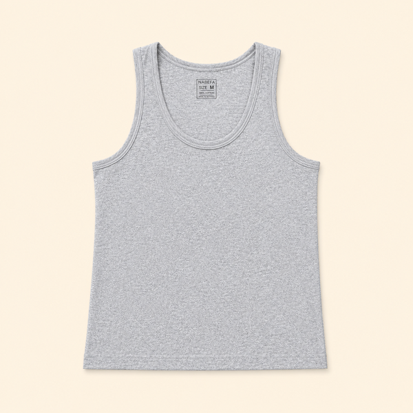 Áo lót sát nách nam cotton N001 NABEFA - NUTK26S001