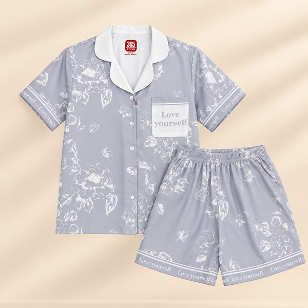 Bộ nữ lụa Hàn QNNT S007 365STYLE - SWSE26S007