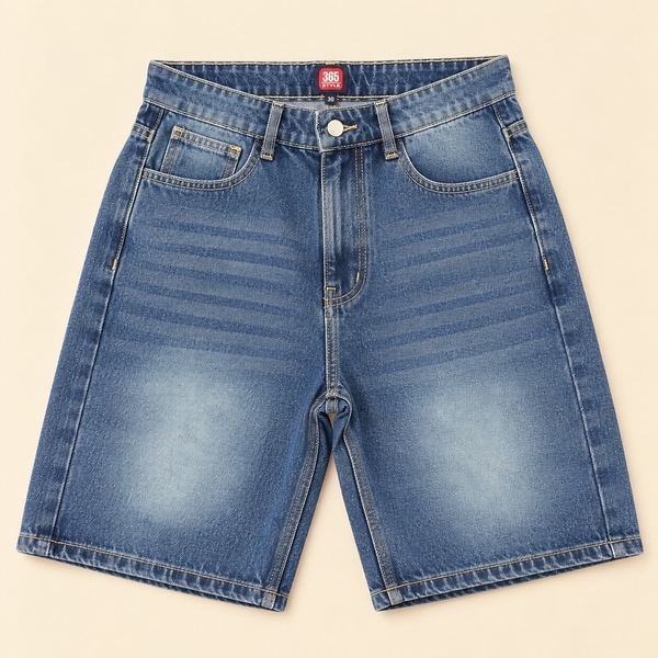 Quần short jean nam S002 365STYLE -SMST26S002