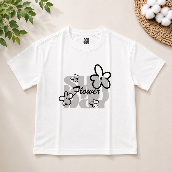 Áo thun bé gái cotton S002 365TYLE - SGTS26S002