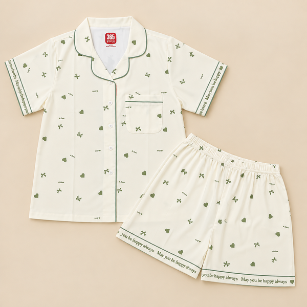 Bộ nữ lụa Hàn QNNT S010 365STYLE - SWSE26S010