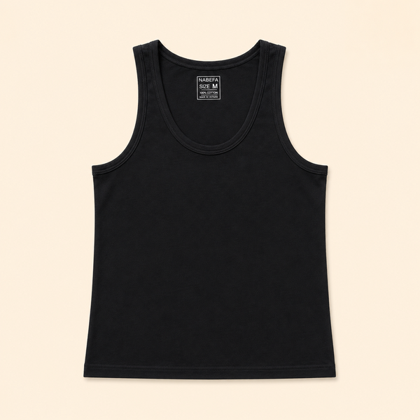 Áo lót sát nách nam cotton N001 NABEFA - NUTK26S001