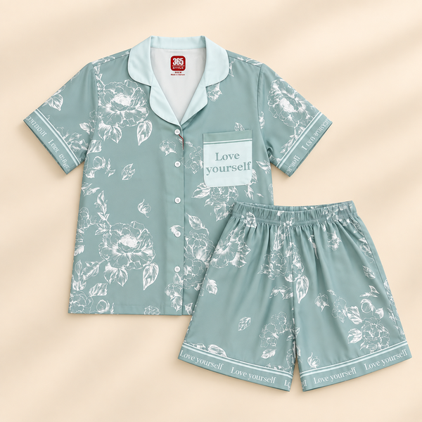 Bộ nữ lụa Hàn QNNT S007 365STYLE - SWSE26S007