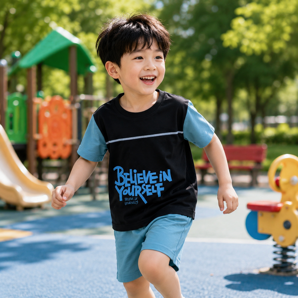 Bộ thun bé trai cotton S001 365STYLE - SBSE26S001