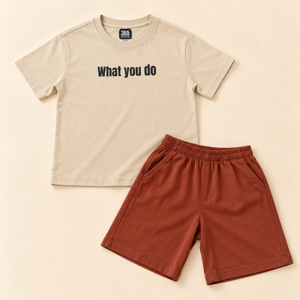 Bộ thun bé trai cotton S010 365TYLE - SBSE26S010