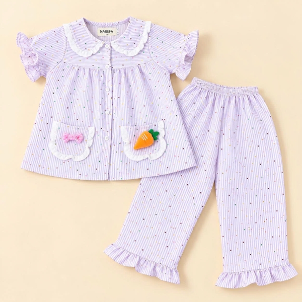 (Giao màu ngẫu nhiên) Bộ kiểu bé gái QDNT S005 - NGSE26S005
