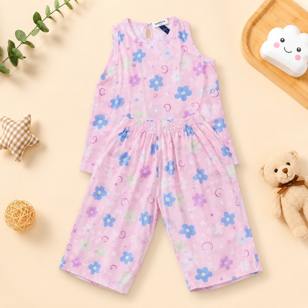 Bộ tole nữ quần lững sát nách S002AB NABEFA