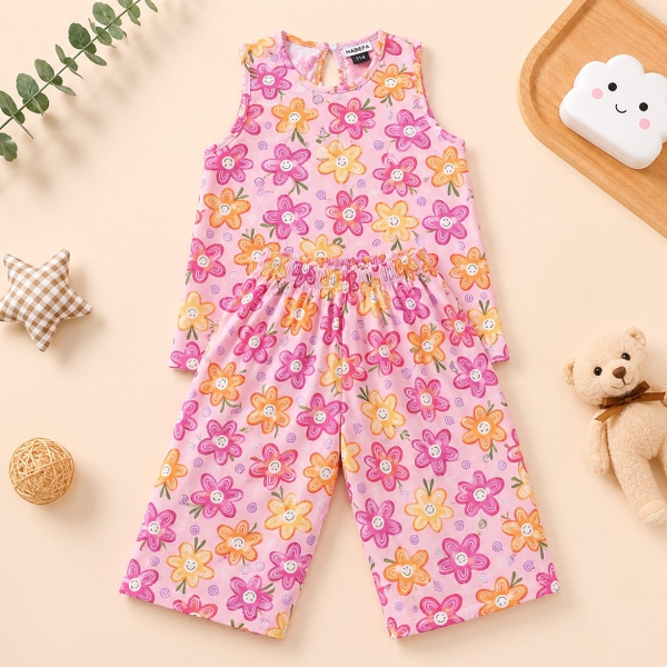 Bộ tole nữ quần lững sát nách S002AB NABEFA