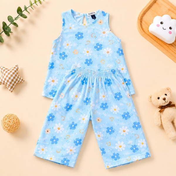 Bộ tole nữ quần lững sát nách S002AB NABEFA