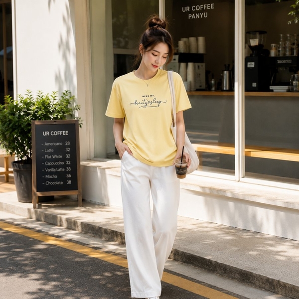 Áo thun nữ cotton S008 365STYLE SWTS26S008
