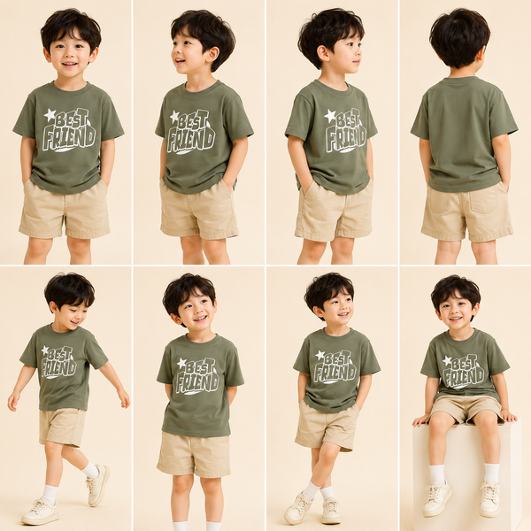 Áo thun bé trai cotton S004 365TYLE - SBTS26S004