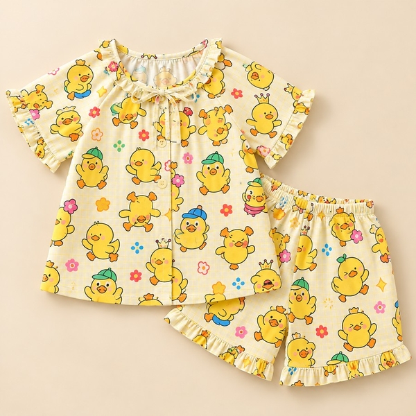 Bộ Tole Nữ QNNT Dáng BaByDoll Siêu Xinh S003 -  NWSE26S003AB