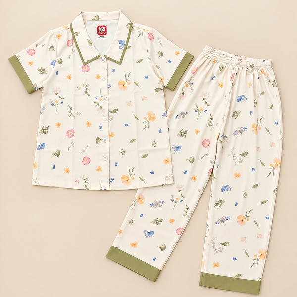 Bộ nữ lụa Hàn QDNT S011 365STYLE - SWSE26S011