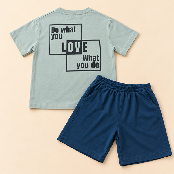 Bộ thun bé trai cotton S010 365TYLE - SBSE26S010