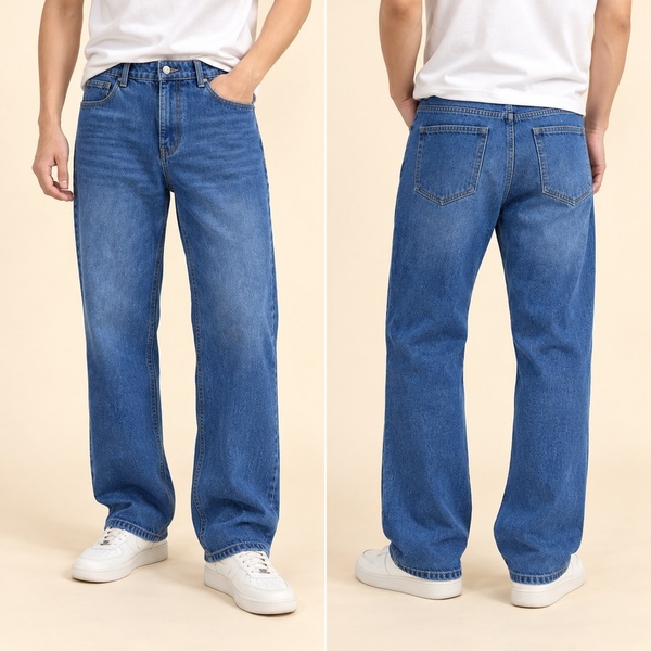 Quần Jean Nam Basic Ống Suông S001 365STYLE - SMPT26S001