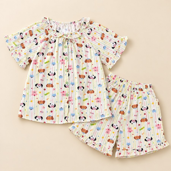 Bộ Tole Nữ QNNT Dáng BaByDoll Siêu Xinh S003 -  NWSE26S003AB
