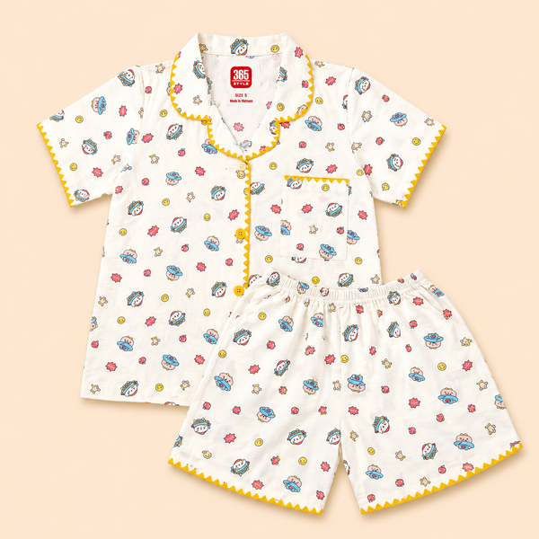 Bộ kiểu nữ cotton hàn S005FL 365STYLE - SWSE26S005FL