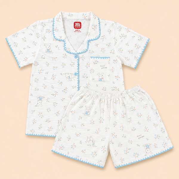 Bộ kiểu nữ cotton hàn S005FL 365STYLE - SWSE26S005FL