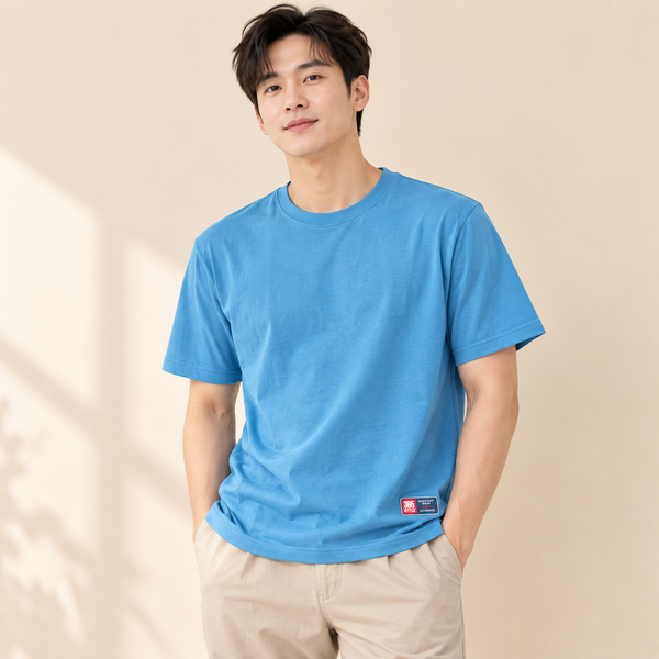 Áo thun Unisex trơn 100% Cotton S022 365STYLE - SMTS26S022