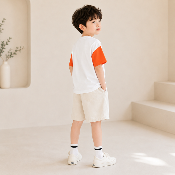 Áo thun bé trai cotton S003 365TYLE - SBTS26S003