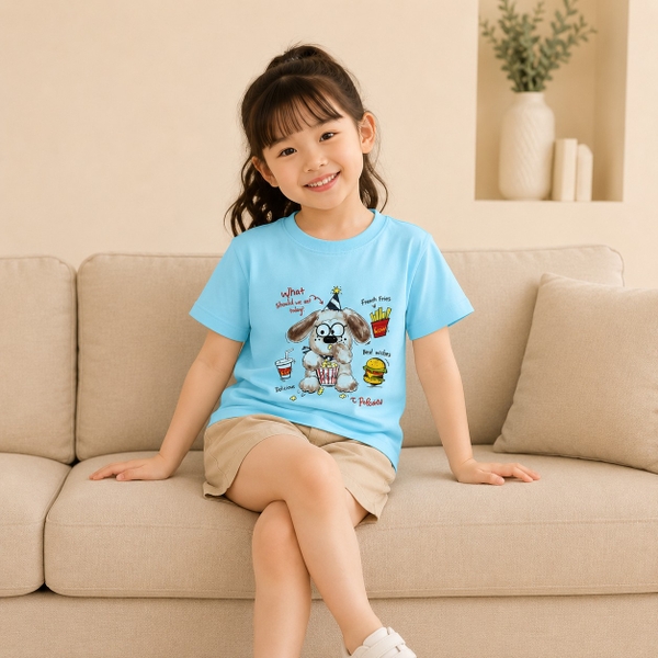 Áo thun bé gái cotton S006 365TYLE - SGTS26S006