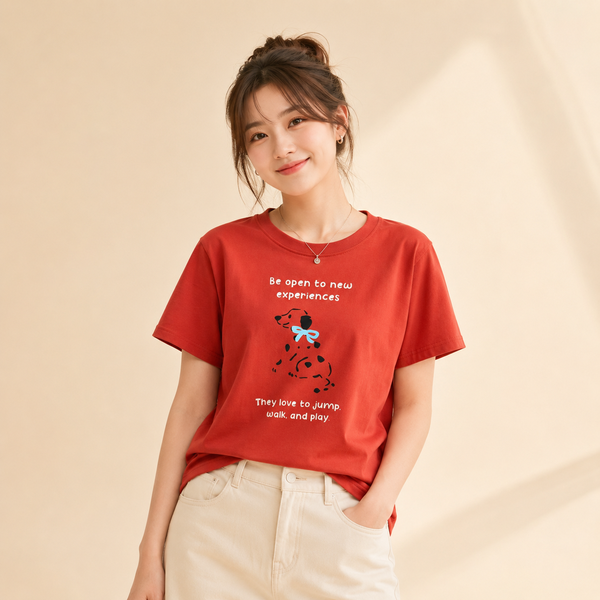 Áo thun nữ cotton S015 365STYLE - SWTS26S015