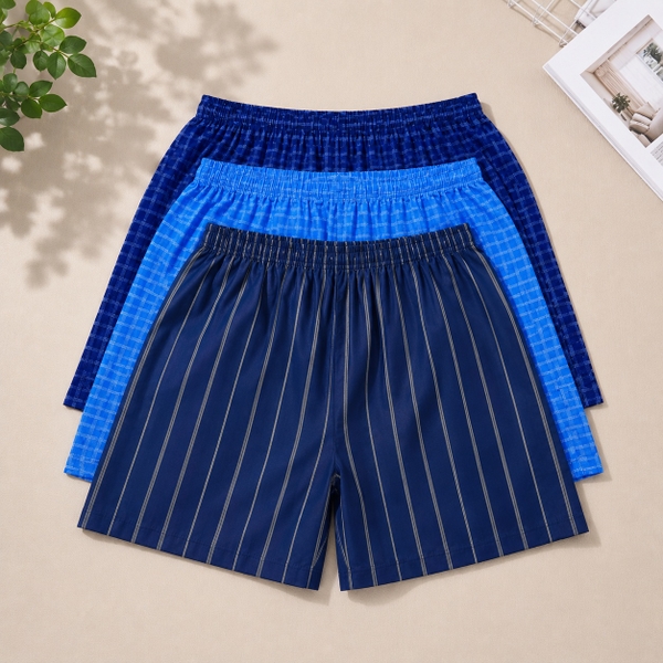 (Giao Màu Ngẫu Nhiên) Quần đùi nam không túi N001 NABEFA - NUBX26S001