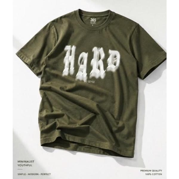 Áo Thun Nam HARD Chất Cotton, Thiết Kế Năng Động S001 - 365 STYLE
