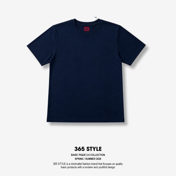 Áo Thun Nam Cao Cấp Basic Multi Color S005 - 365 STYLE SMTS26S005