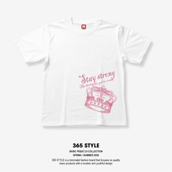 Áo thun nữ cotton S002BK 365Style SWTS26S002BK