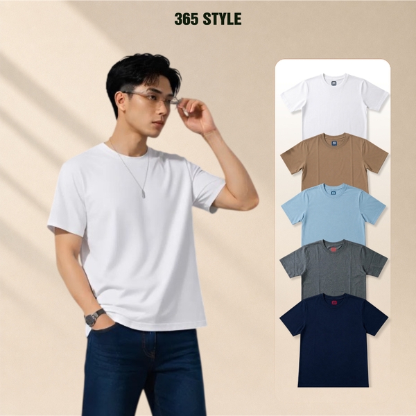 Áo Thun Nam Cao Cấp Basic Multi Color S005 - 365 STYLE SMTS26S005