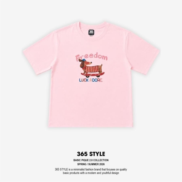 Áo thun nữ cotton S004 365Style SWTS26S004